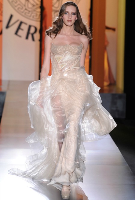 versace bridal gowns